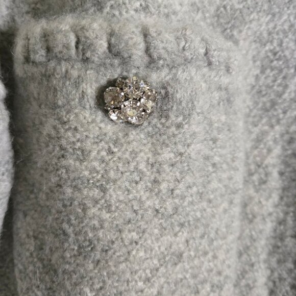 J.Crew NWT Odette Sweater Lady Jacket Jewel Buttons Pocket Alpaca Blend Size XXL - Picture 6 of 12